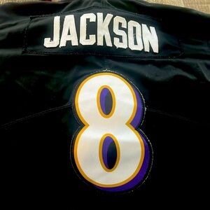 Boys Size 8 Lamar Jackson Ravens Jersey
